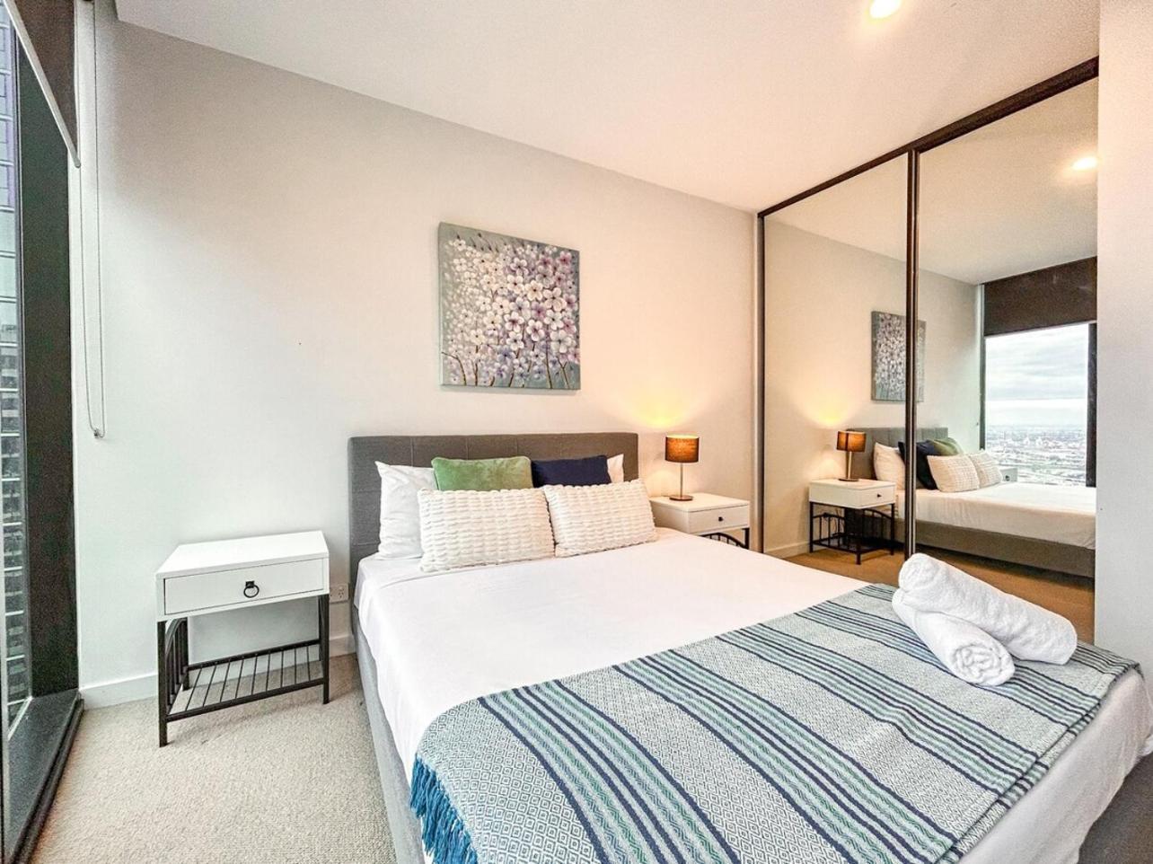 מלבורן Dreamy View On High Level 2Br1Ba Apt Cbd Poolgy מראה חיצוני תמונה